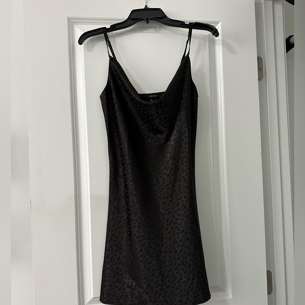 Forever 21 Slip Dress Animal Print